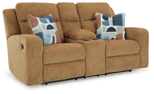 Kanlow DBL Rec Loveseat w/Console Default Title