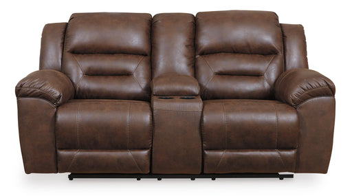 Stoneland DBL Rec Loveseat w/Console Default Title