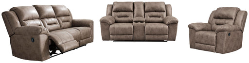 Stoneland Sofa, Loveseat and Recliner Default Title