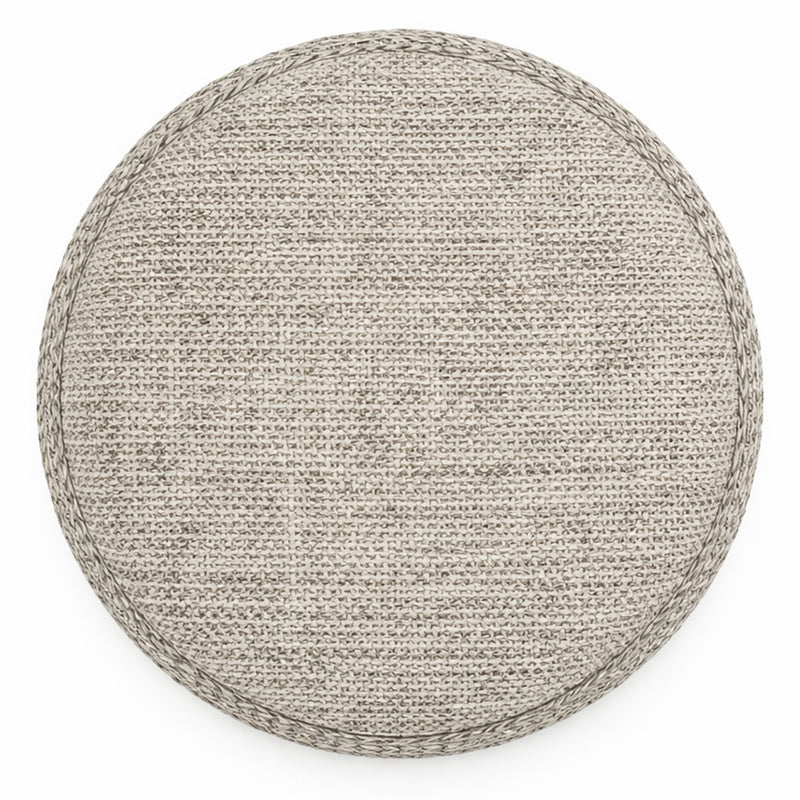 Round Storage Ottoman