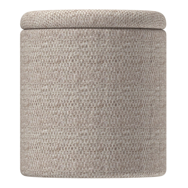Round Storage Ottoman