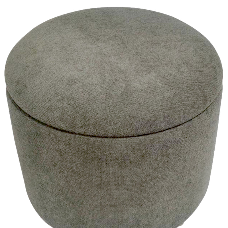 Round Storage Ottoman