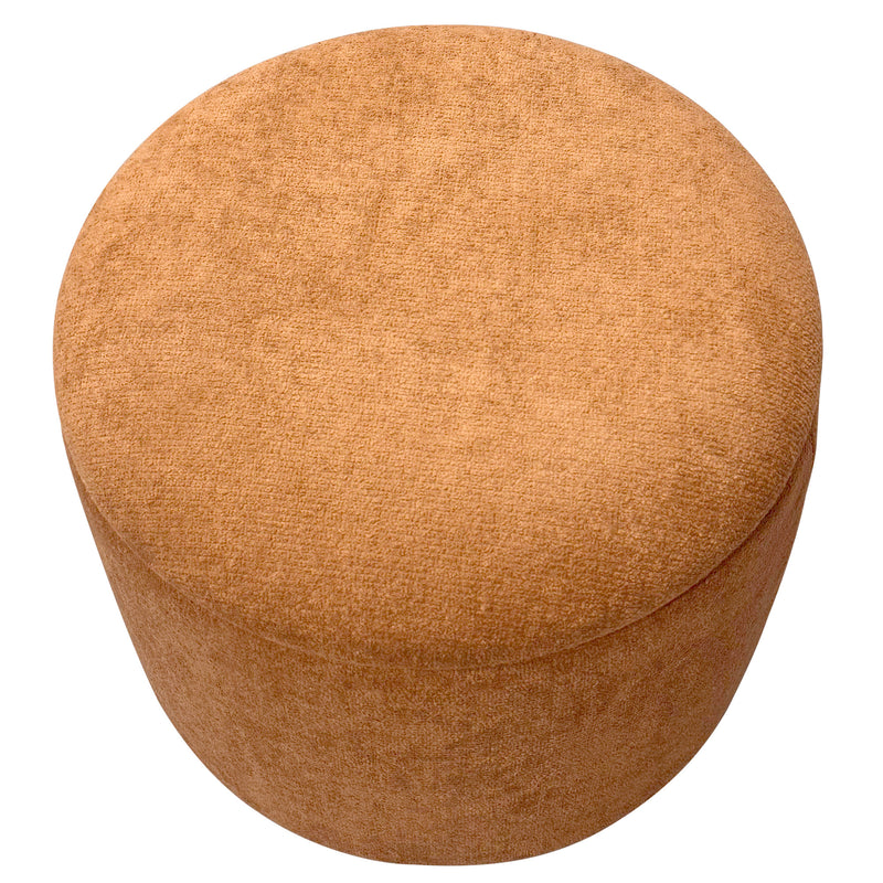 Round Storage Ottoman
