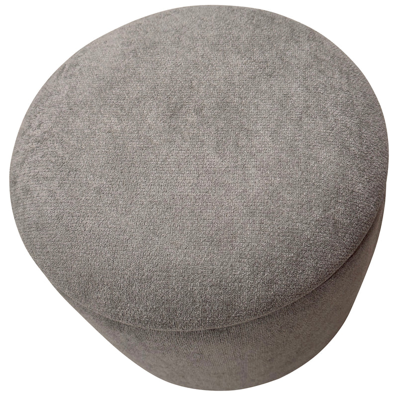 Round Storage Ottoman
