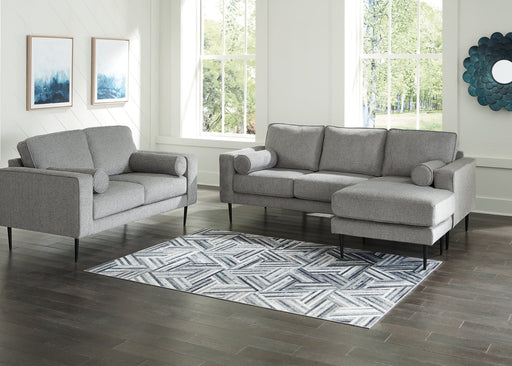 Hazela Living Room Set Sofa Chaise and Loveseat