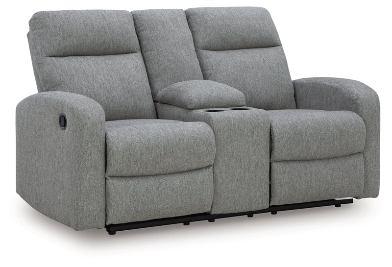 Moreau Place DBL Reclining Loveseat w/Console Default Title