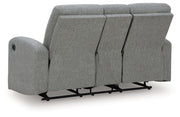 Moreau Place DBL Reclining Loveseat w/Console
