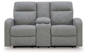 Moreau Place DBL Reclining Loveseat w/Console