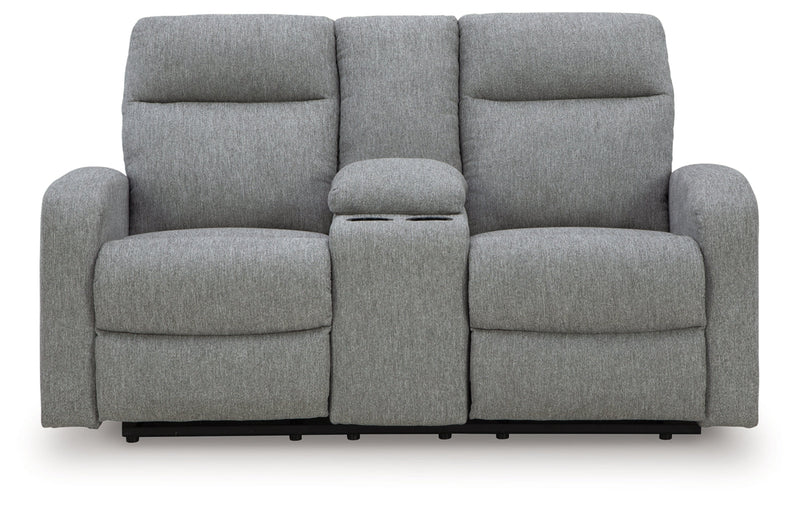 Moreau Place DBL Reclining Loveseat w/Console