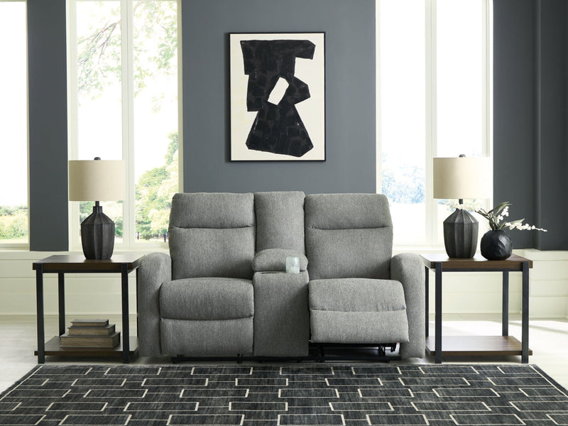 Moreau Place DBL Reclining Loveseat w/Console