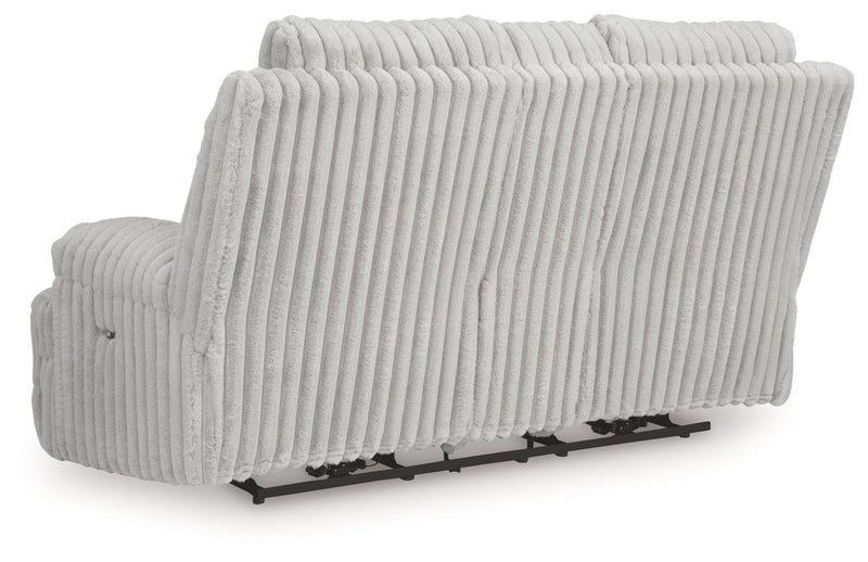 Technique DBL Reclining Power Loveseat w/Console