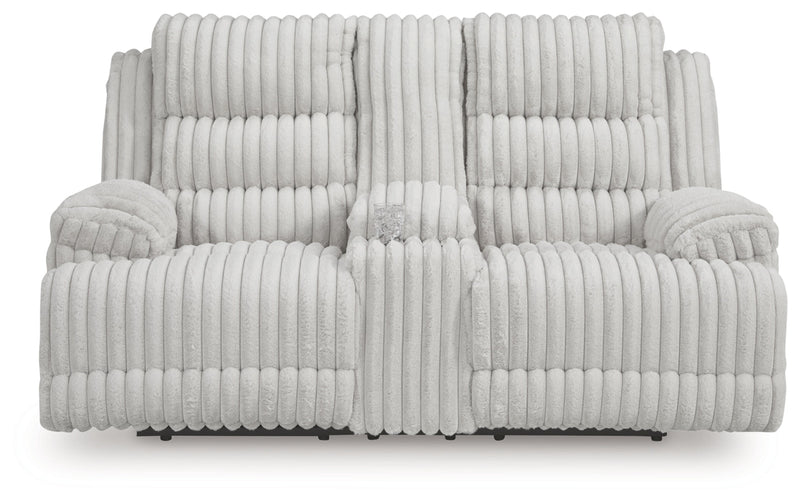 Technique DBL Reclining Power Loveseat w/Console