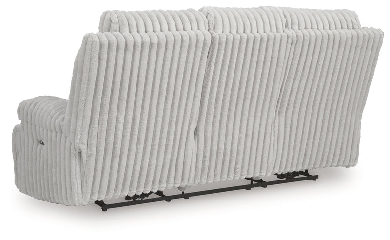 Technique Reclining Power Sofa w/Drop Down Table