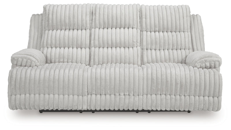 Technique Reclining Power Sofa w/Drop Down Table