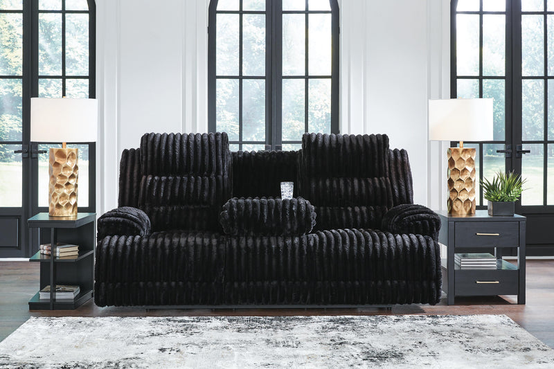 Rhines Falls REC PWR Sofa w/Drop Down Reclining Sofas