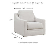 Maitelynn Chair and Ottoman