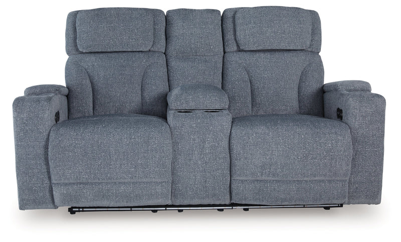Forest Lake Power Reclining Loveseat/Console/Adjustable Headrest