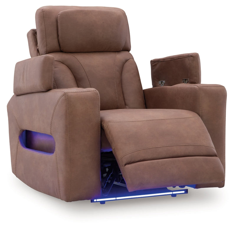 Point Clear Power Recliner/Adjustable Headrest