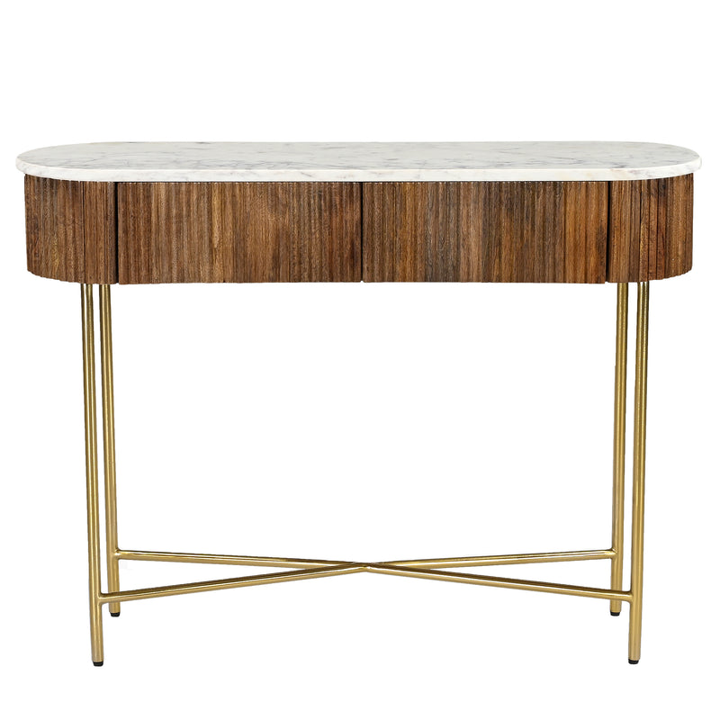 Reyna Console Table, 39" W/drawers