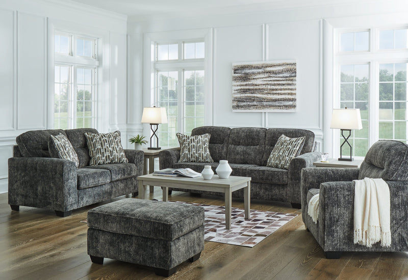 Lonoke Living Room Set Sofa, Loveseat, Chair and Ottoman