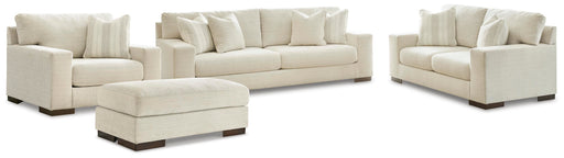 Maggie Living Room Sets Sofa, Loveseat, Chair and Ottoman
