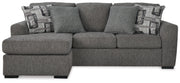 Gardiner Sofa Chaise with Ottoman