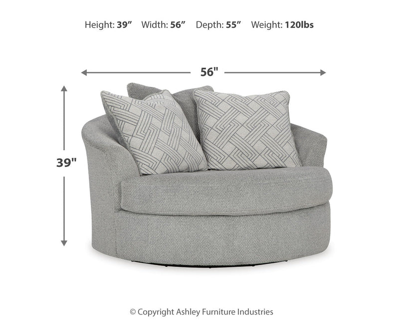 Casselbury Chair and Ottoman
