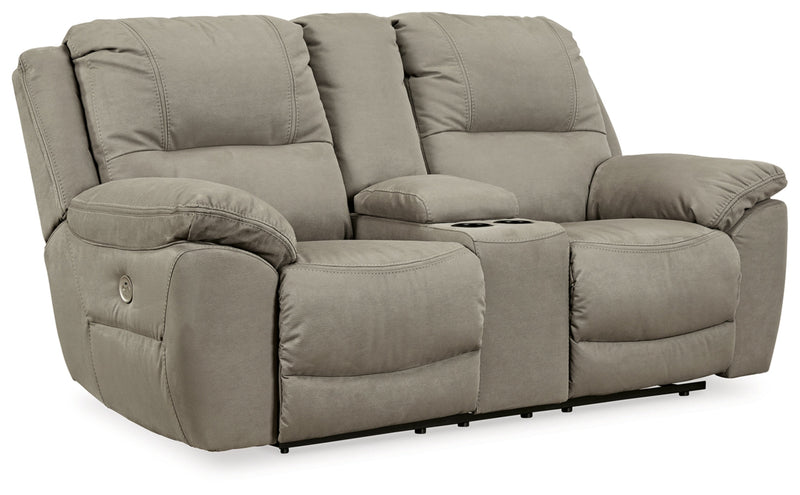 Next-Gen Gaucho DBL Reclining Loveseat Reclining Power Loveseat w Console