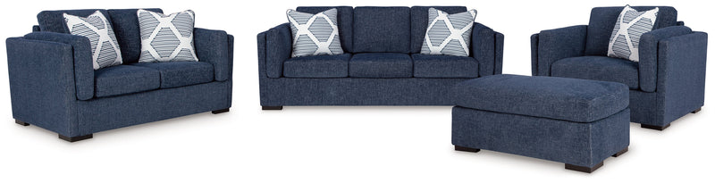 Evansley Sofa and Loveseat