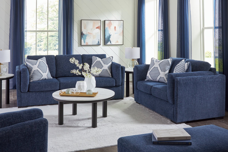 Evansley Sofa and Loveseat