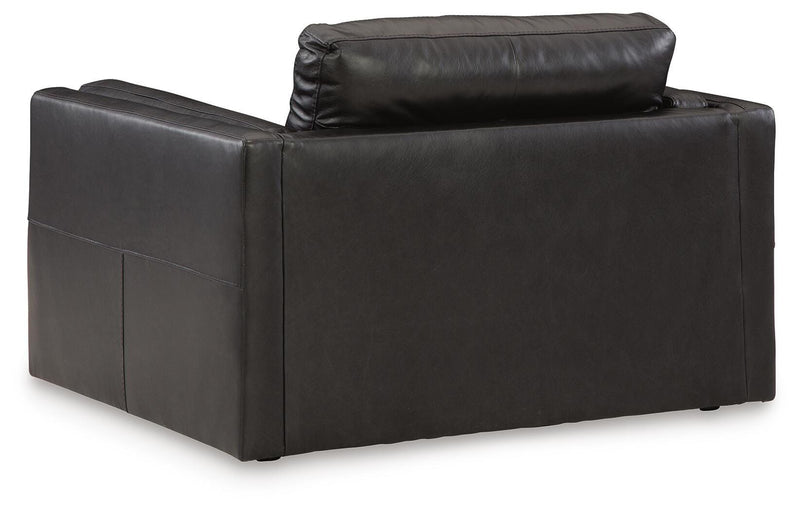 Amiata Chair and Ottoman