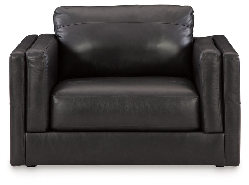 Amiata Chair and Ottoman
