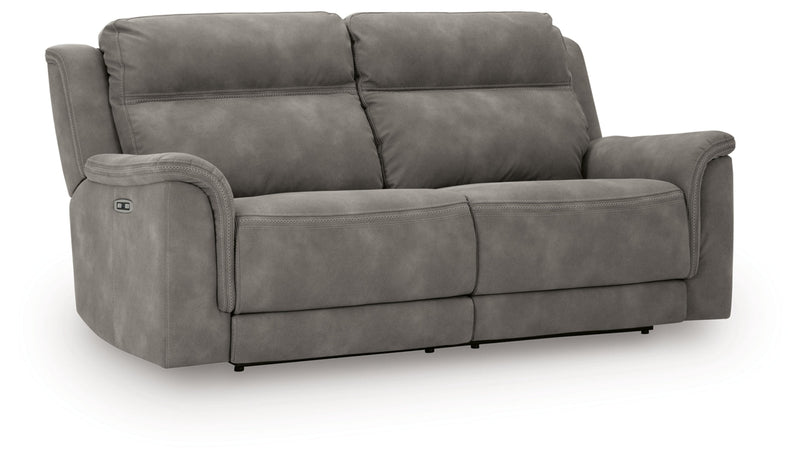 Next-Gen Durapella 2 Seat Power Reclining Sofa Adjustable Head Rest by Ashley