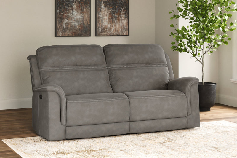 Next-Gen Durapella 2 Seat Power Reclining Sofa Adjustable Head Rest by Ashley