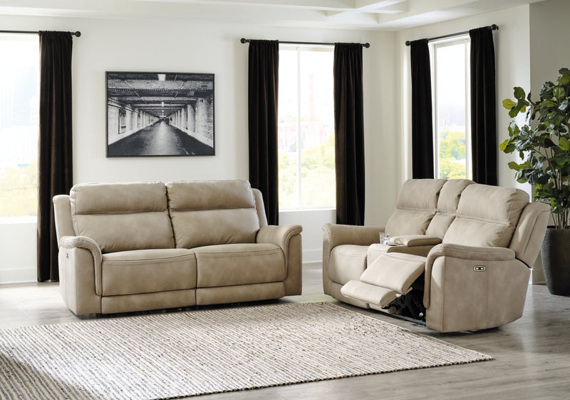 Next-Gen DuraPella Living Room Set Sand Sofa and Loveseat (v3)