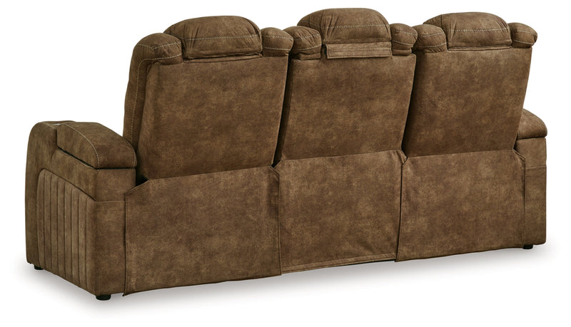Wolfridge Power Reclining Sofa with Adjustable Headrest
