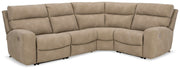 Next-Gen Durapella Reclining Sectional Sofas Sand