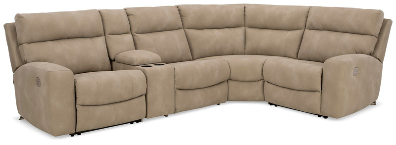 Next-Gen Durapella Reclining Sectional Sofas Sand