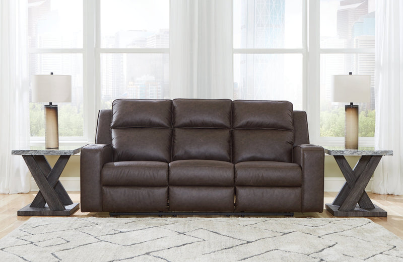 Lavenhorne Reclining Sofa w/Drop Down Table