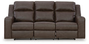 Lavenhorne Reclining Sofa w/ Drop Down Table Default Title