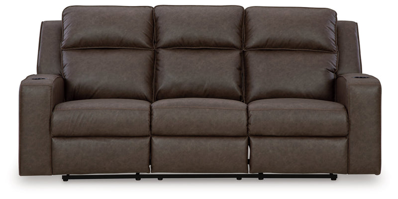 Lavenhorne Reclining Sofa w/Drop Down Table by Ashley Furniture