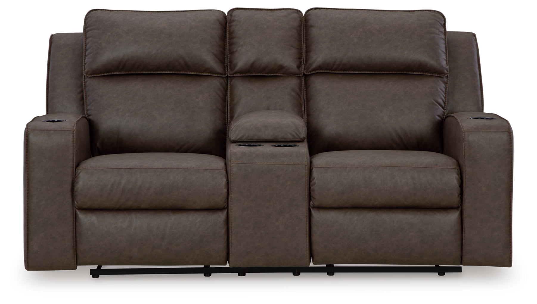 Lavenhorne DBL Reclining Loveseat w/Console by Ashley Furniture