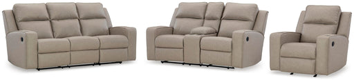 Lavenhorne Sofa, Loveseat and Recliner Standard (v2) Pebble
