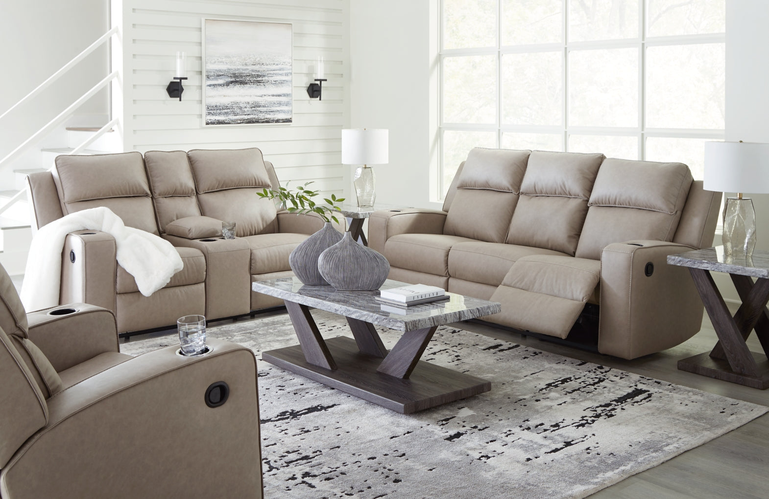 Lavenhorne Sofa and Loveseat