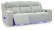 Belvarrow PWR REC Sofa with ADJ Headrest Reclining Sofas