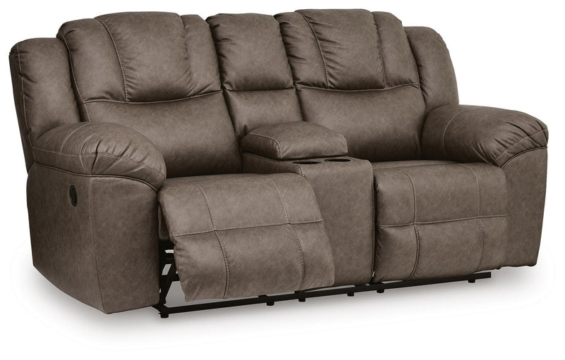 Knoxlee DBL Rec Loveseat w/Console