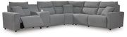 Modmax Power Reclining II 6-Piece Power Reclining Sectional with Console
