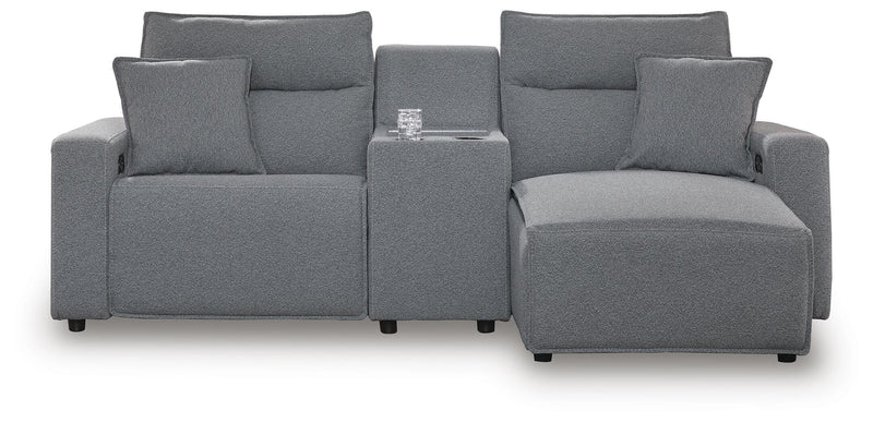 Modmax Power Reclining II 3-Piece Power Reclining Sectional with Chaise and Console