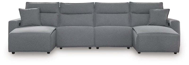 Modmax Power Reclining II 4-Piece Power Reclining Sectional with Chaise