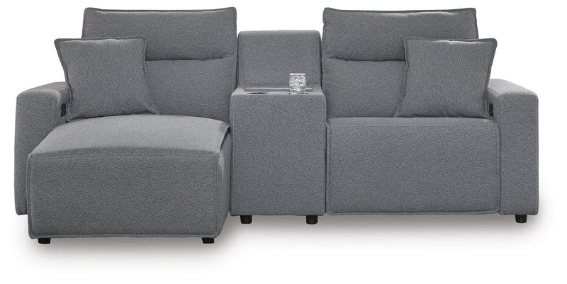 Modmax Power Reclining II 3-Piece Power Reclining Sectional with Chaise and Console